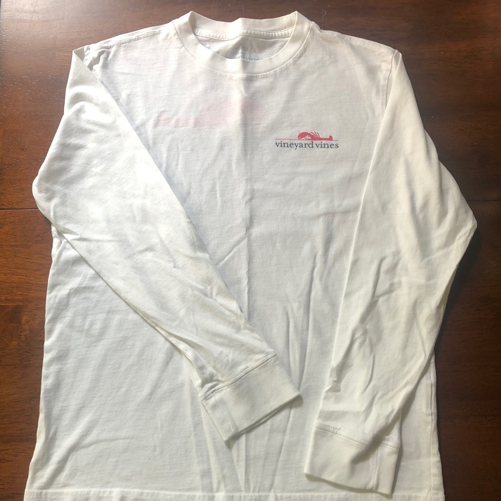 Boys M 12-14 vineyard vines long sleeve T-shirt